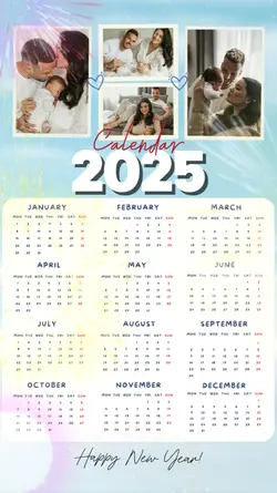 2025 calendar