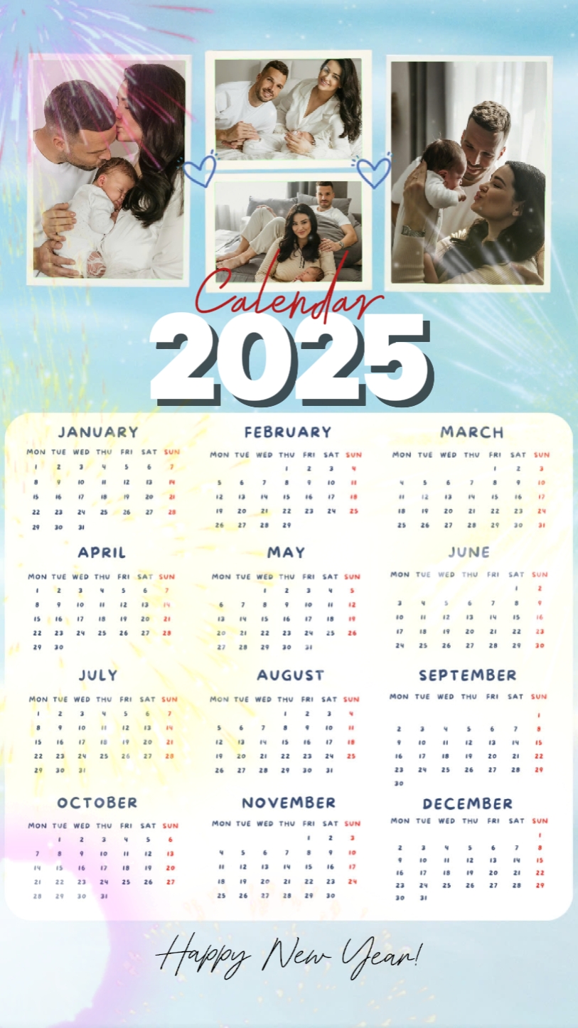 2025 calendar