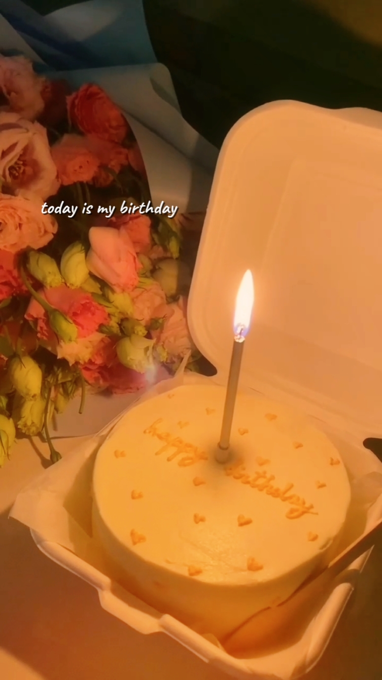 aujourd'hui c'est mon anniversaire