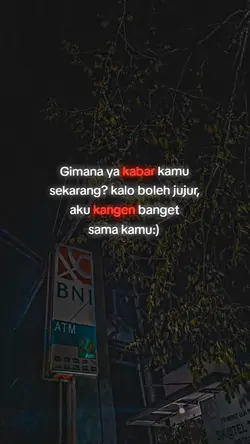 gimana ya kabar kamu
