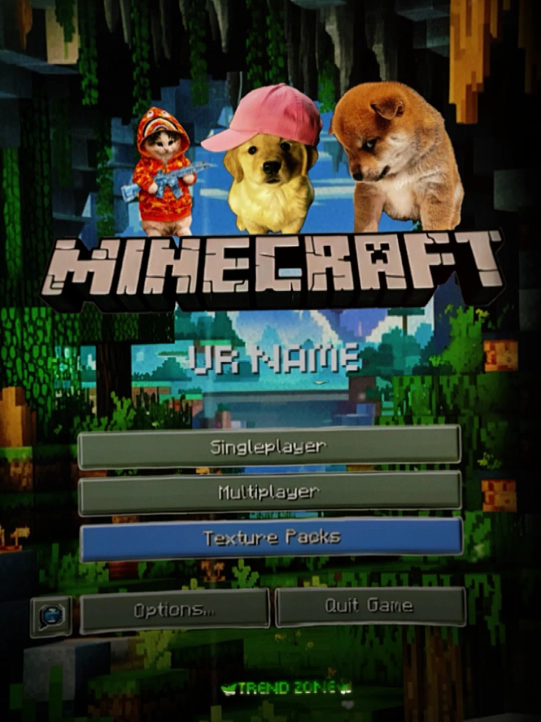 Tendencia de Minecraft 
