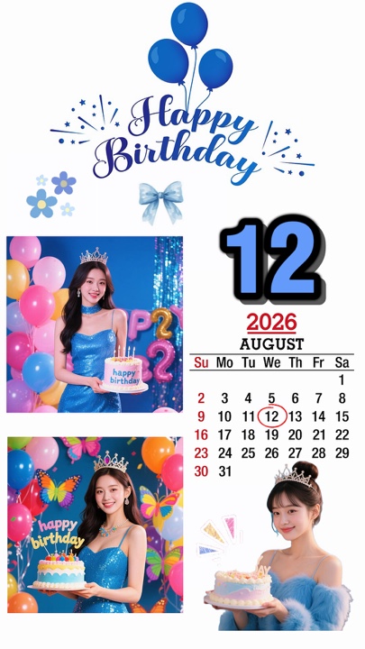 Hbd 12 de agosto 