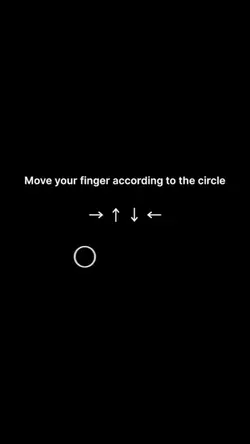 POV Move your finger