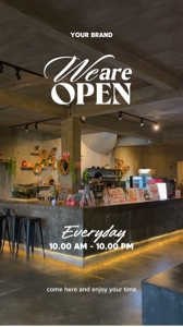We Are Open 