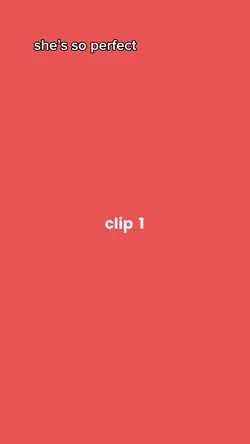 she’s so perfec tren