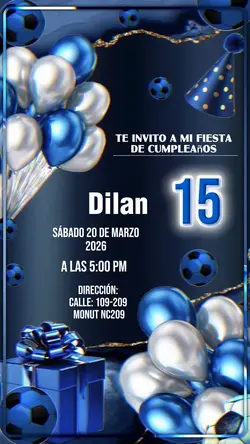 Tarjeta de cumpleaño