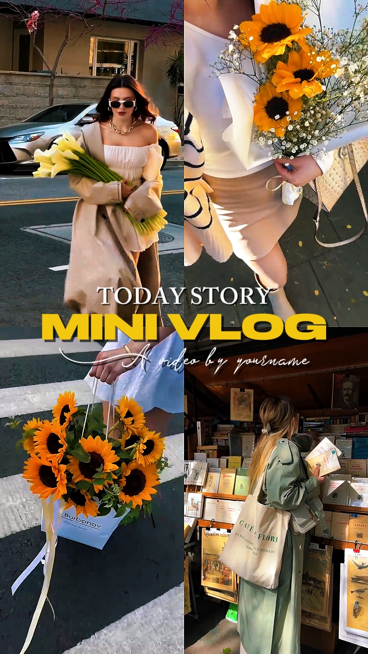 Mini vlog história de hoje