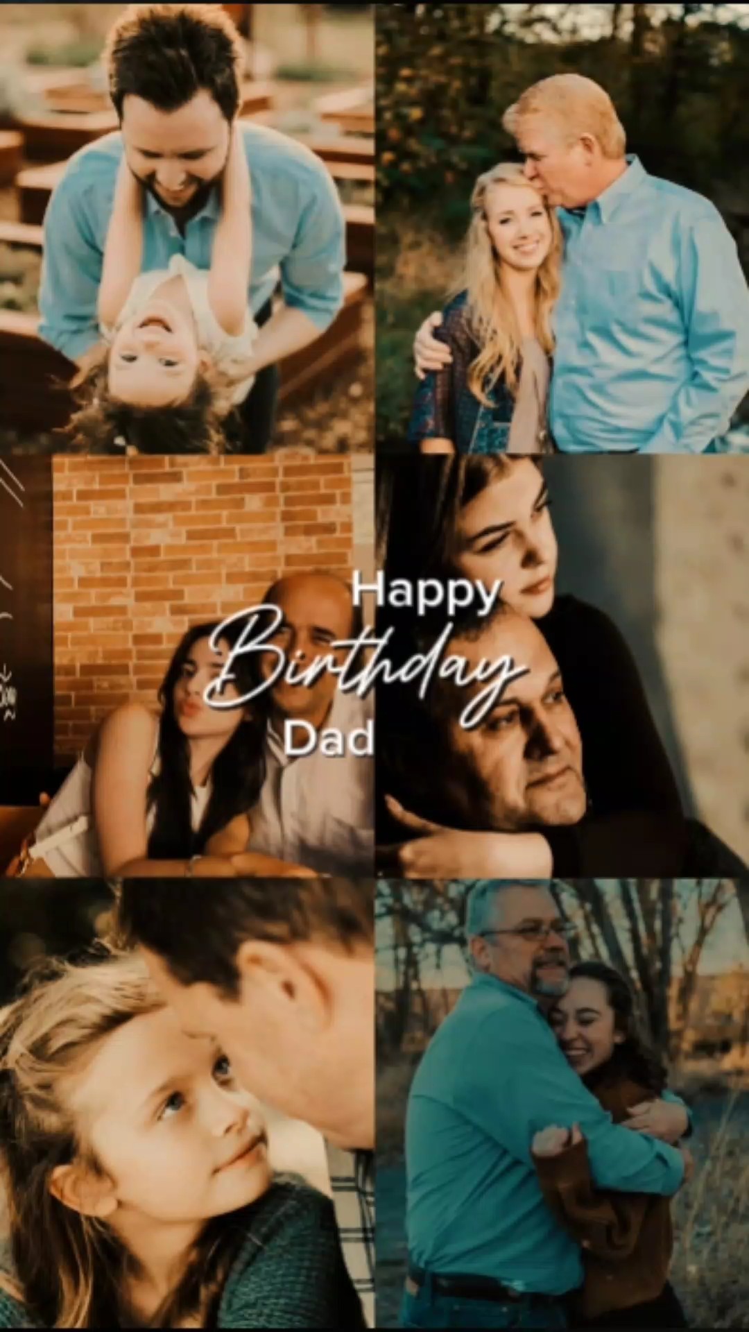 Feliz aniversário pai 