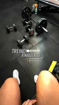 treino finalizado 