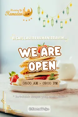 We Are Open Ramadan
