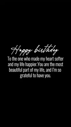 HBD MY SWEETHEART
