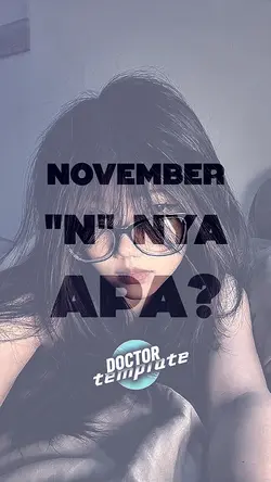 NOVEMBER "N" NYA APA