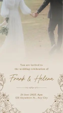 wedding invitation