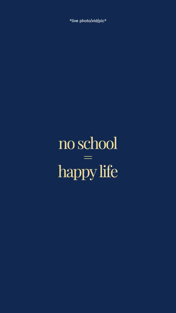 NoSchoolHappyLife