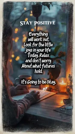 Stay positive 