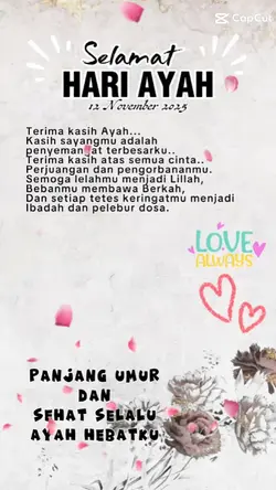 selamat hari ayah 