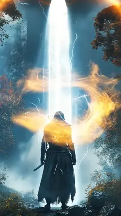 Circle smoke&thunder