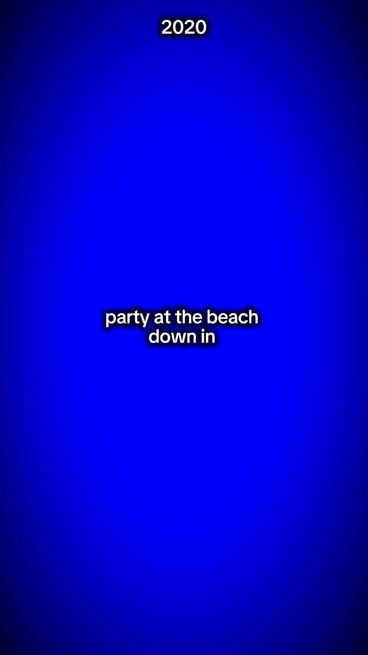 party at the beach 