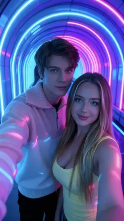 Couple photo collage