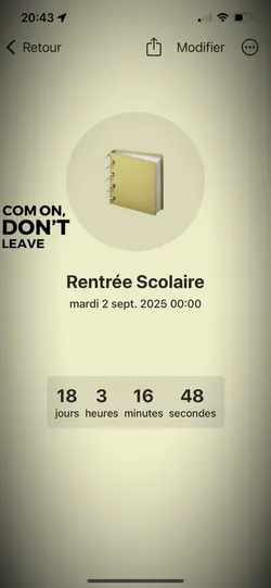 Rentrée 