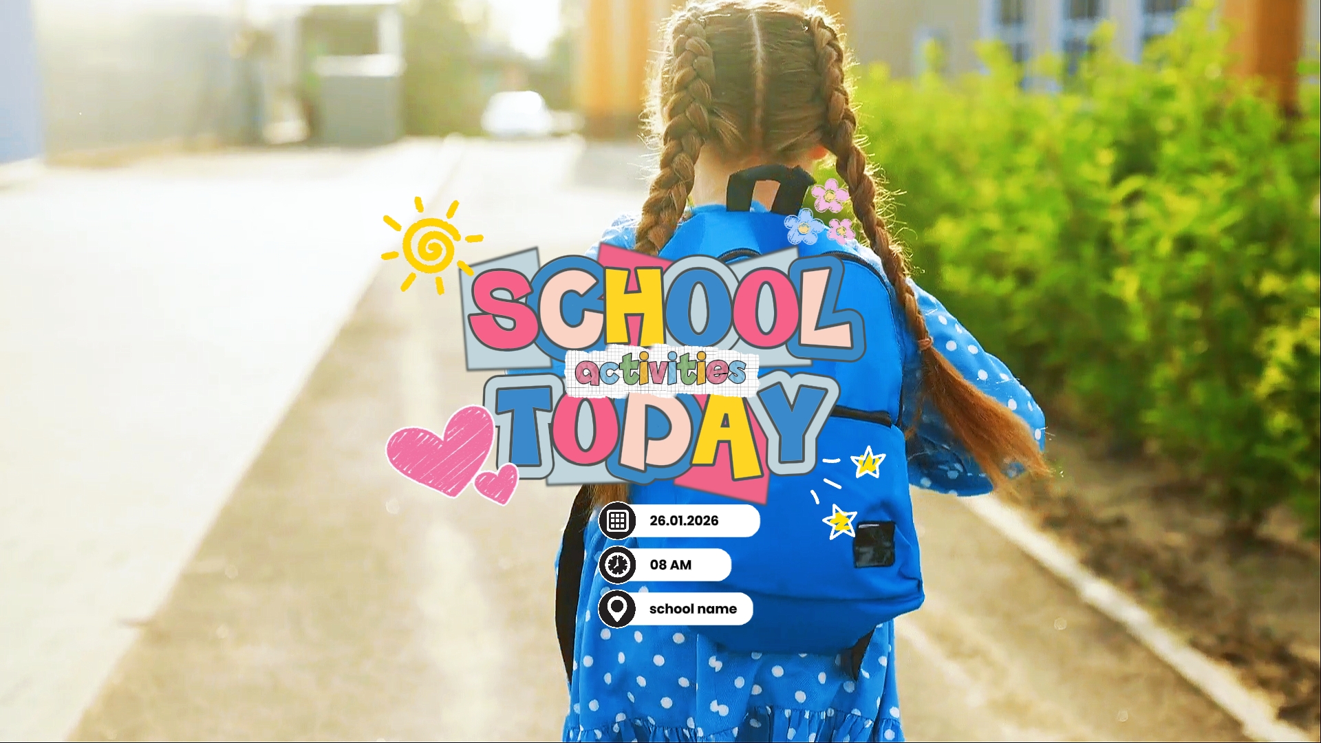 sekolah hari ini
