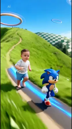 Baby vs Sonic
