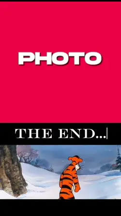 Your edit : the end