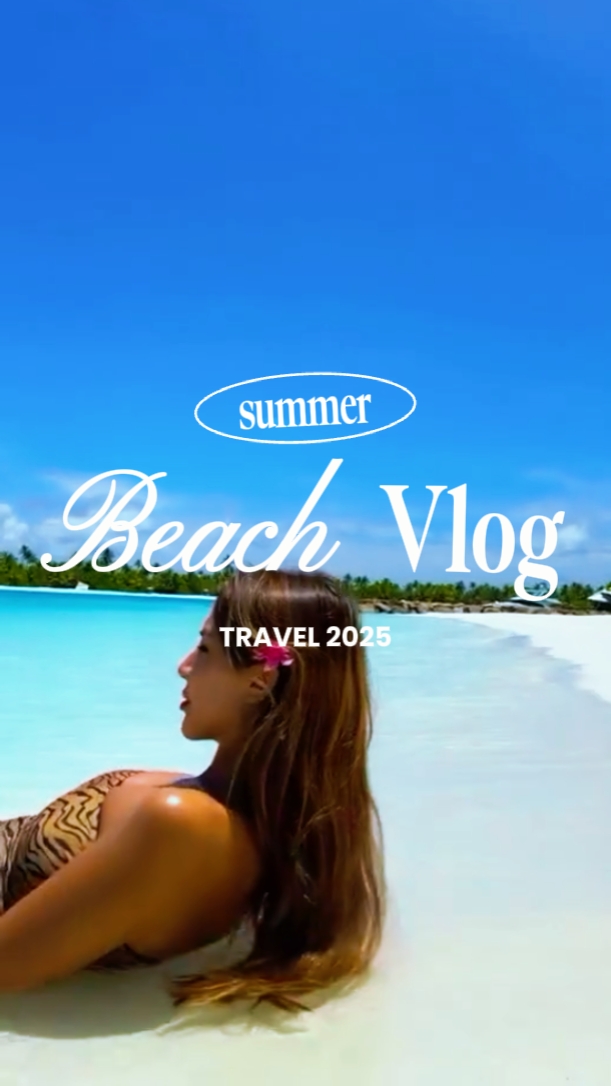 Vlog de playa de verano