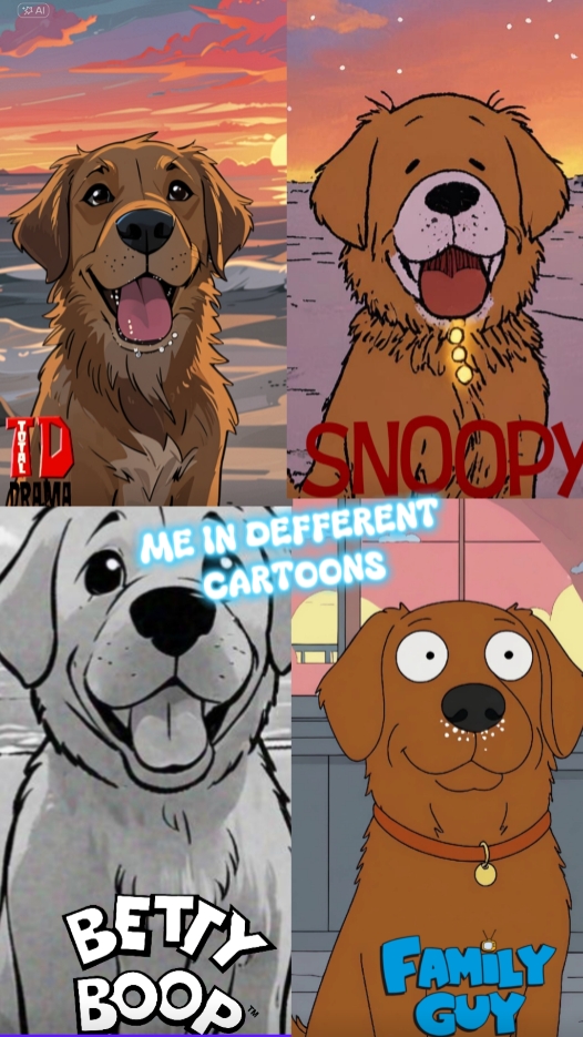 4 Dibujos Animados Diferentes