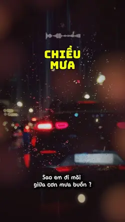 Chiều mưa
