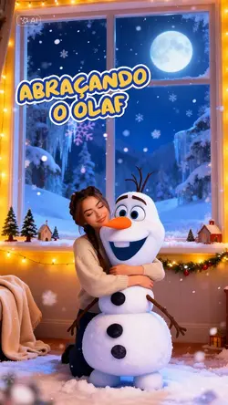 Abraçando o Olaf