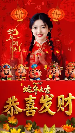 发大财|替换照片剪同款