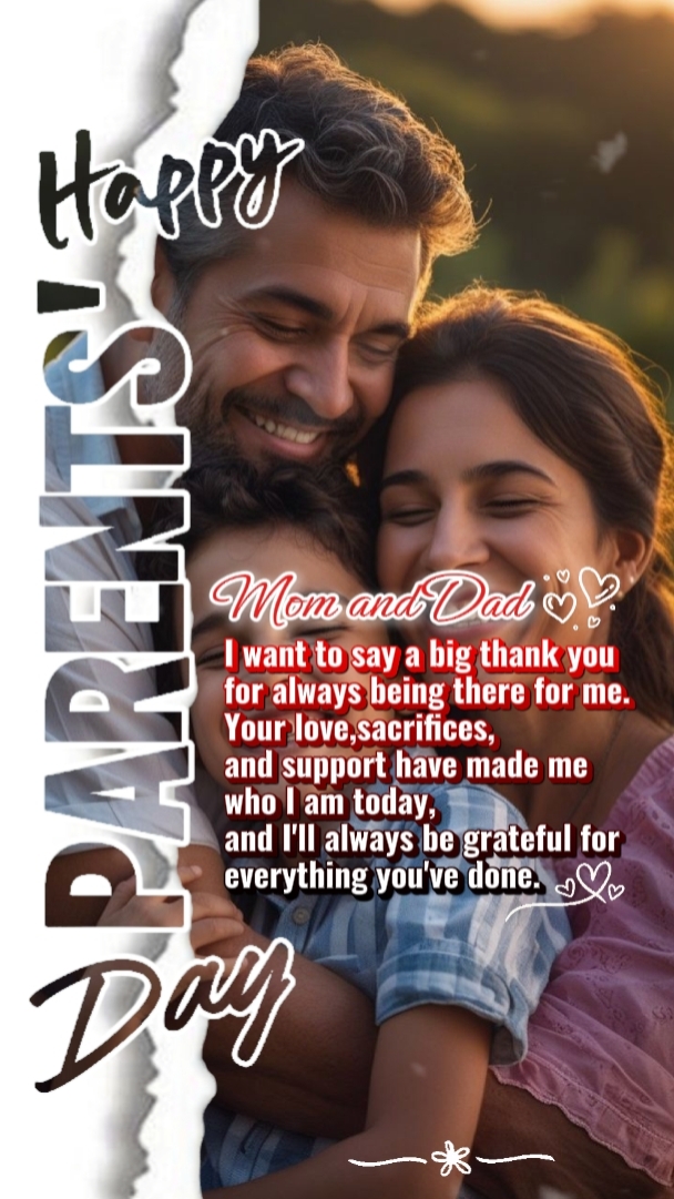 Feliz dia dos pais 