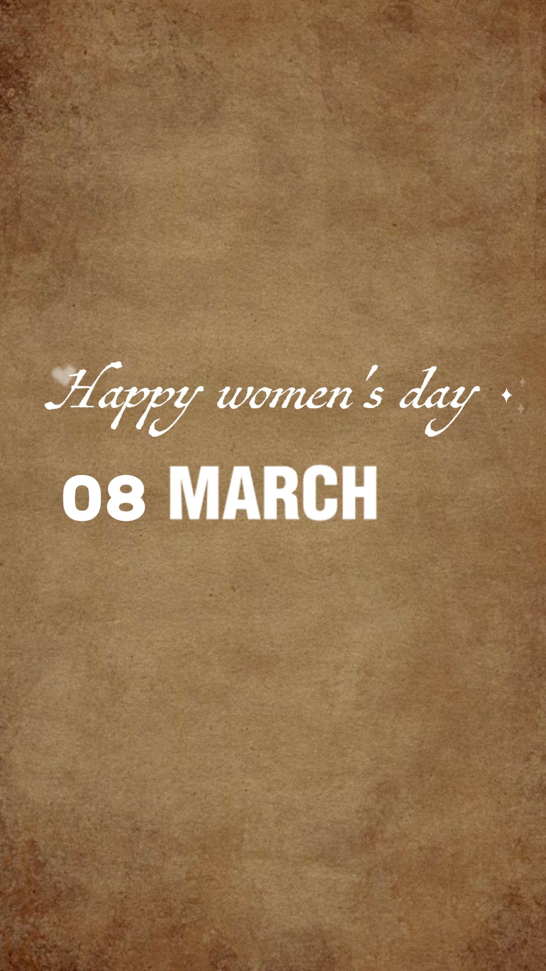 FELIZ DÍA DE LA MUJER |