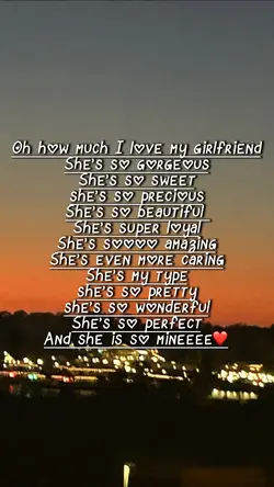 How much I love her