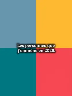 Les personnes que j'