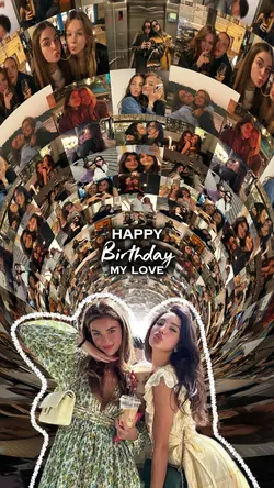 Birthday collage