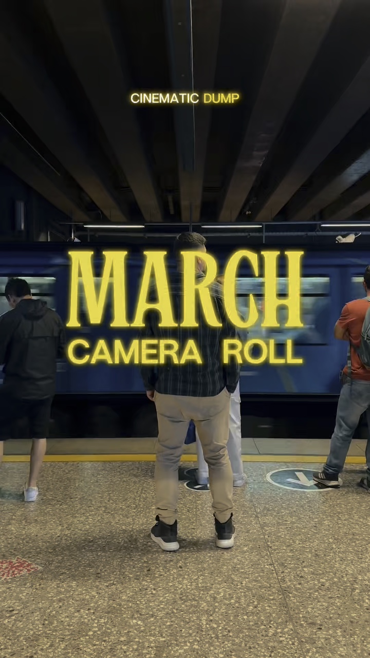 Rollo de cámara de marzo