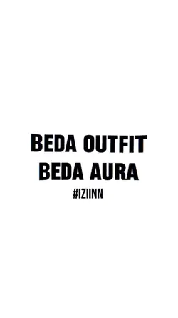 beda outfit beda