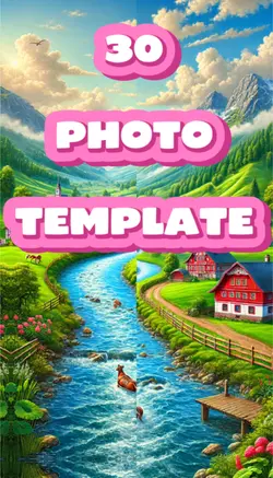 30 Photo Template 