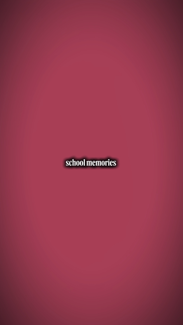 Erinnerungen an die Schule 
