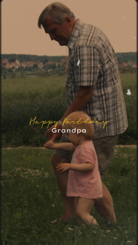 SELAMAT ULANG TAHUN GRANDPA