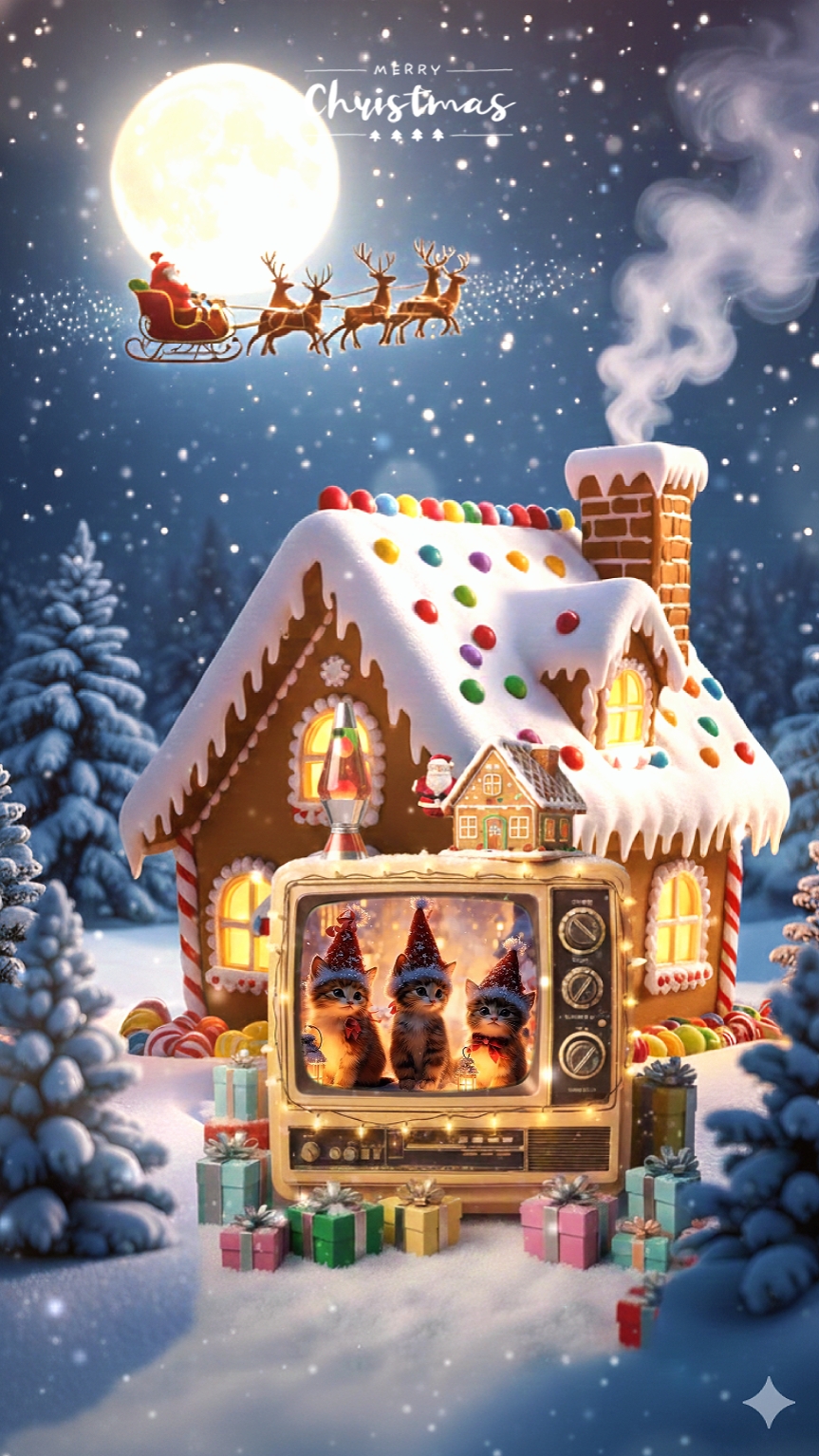 Weihnachtskatze