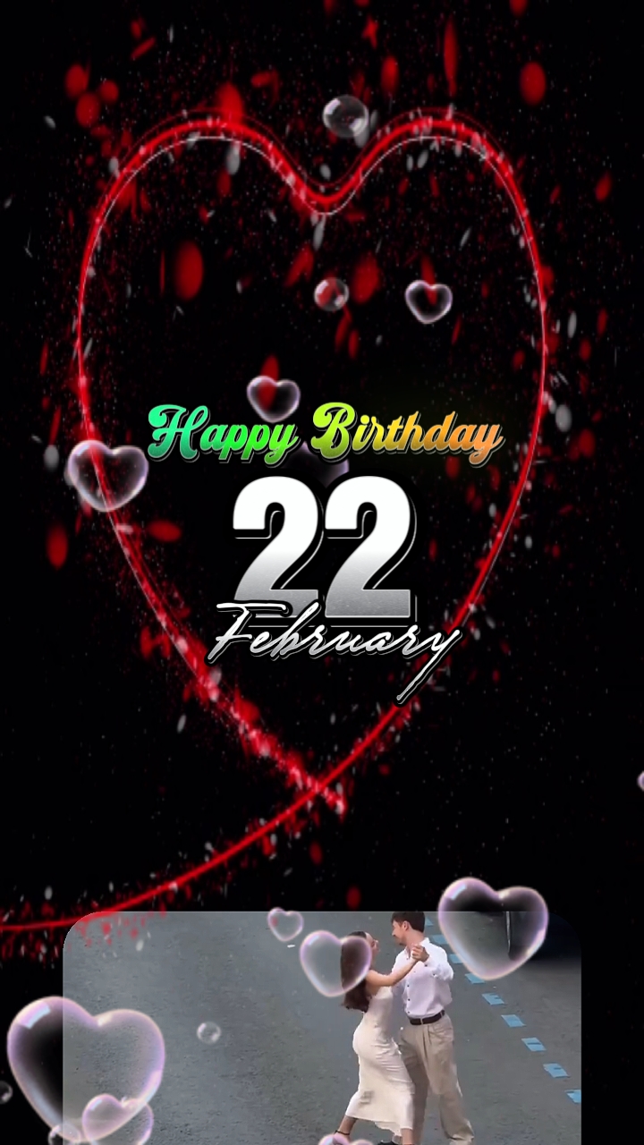 Cumpleaños 22 de febrero