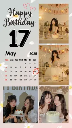 hbd 17 May 2025