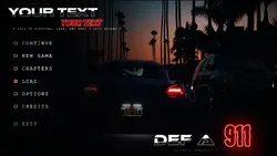 CINEMATIC CAR 