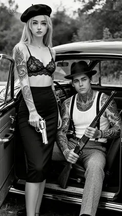 classic mafia couple