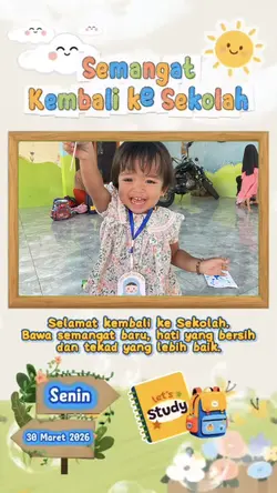 Kembali ke sekolah