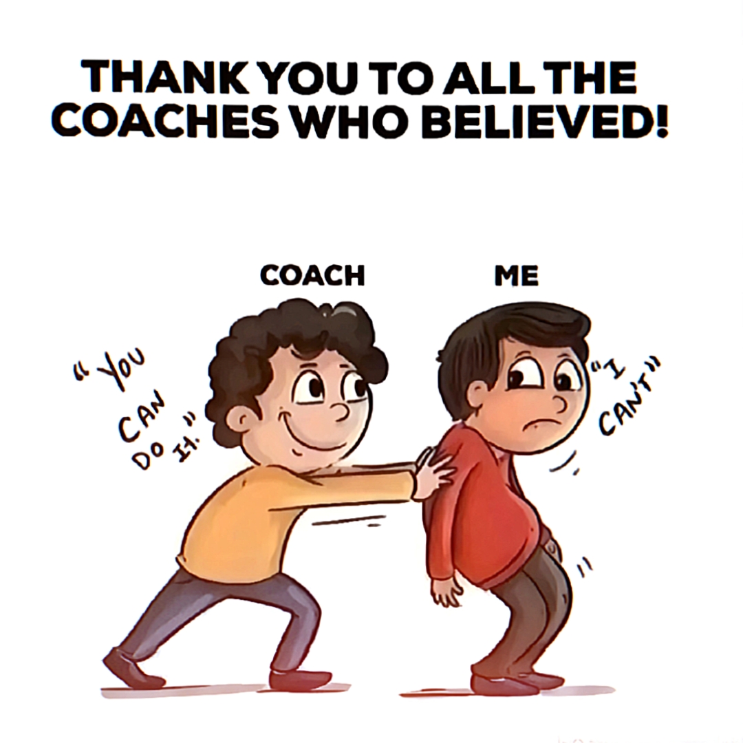 Gracias entrenador 