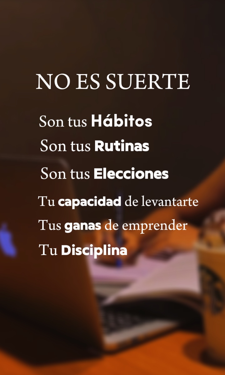 No es Suerte✨